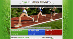 Desktop Screenshot of newintervaltraining.com